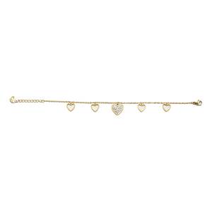 BRACCIALE CUORE GOLD