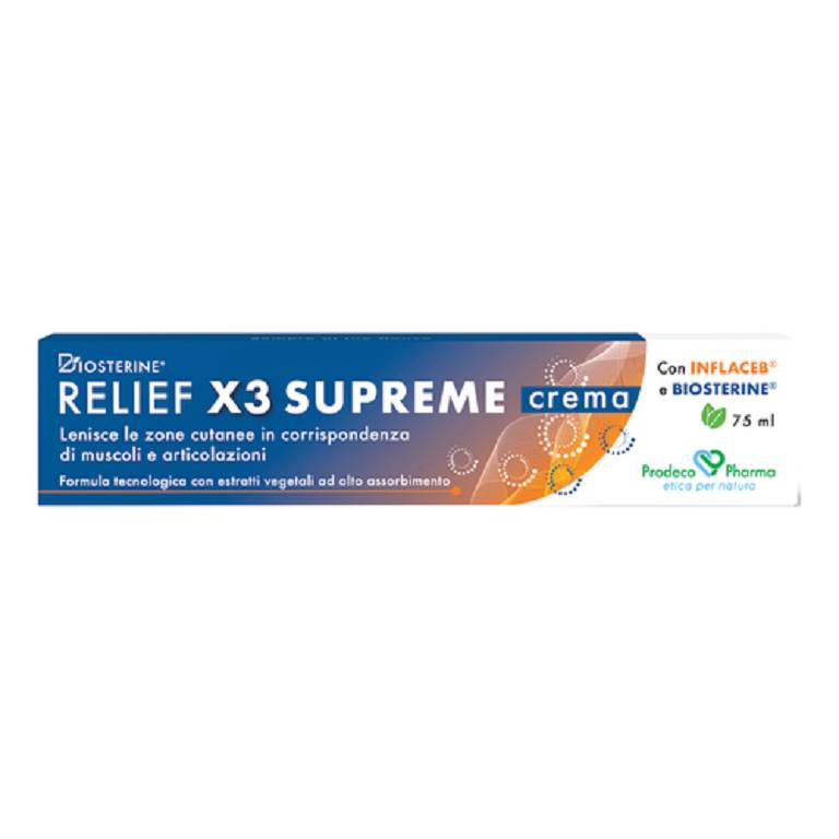 BIOSTERINE RELIEF X3 SUPREME