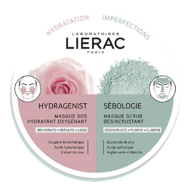 LIERAC MONO MASK HYDRA+SEBOLOG