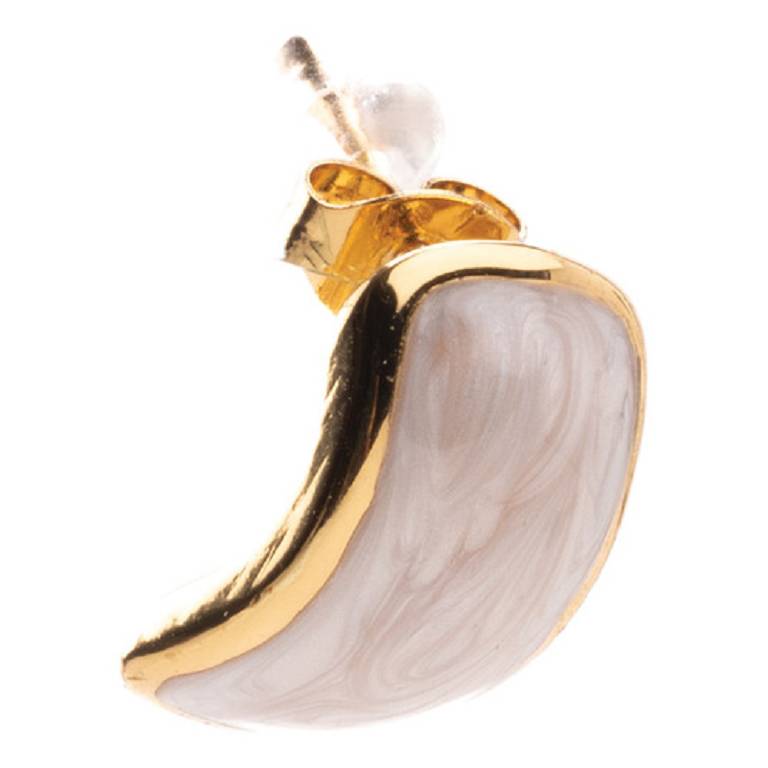ORECCHINO RETTANGOLO ORO BI