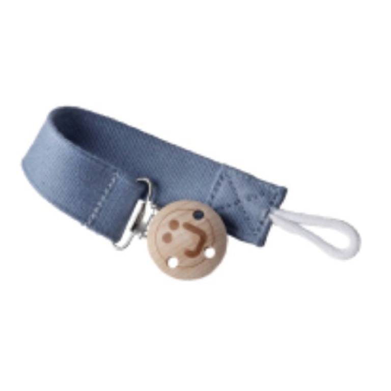 WOODEN CLIP CATENELLA CORD BLU